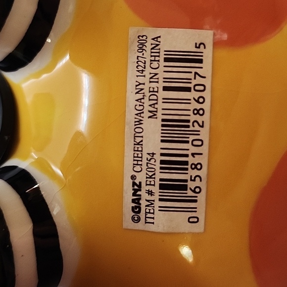 Ganz Colorful Giraffe Ceramic Bank - Picture 7 of 9